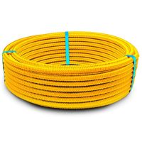 PLYN TFG - Nerez. vlnovec 3/4" 5m kotúč DN15,žltý poťah EUROTIS